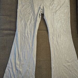 H&M Silver Metallic Pants